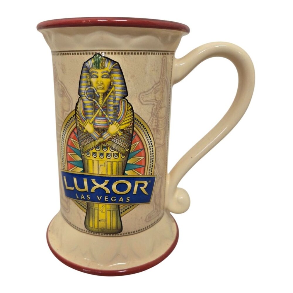 Luxor Las Vegas Pharaoh Souvenir Ceramic Mug